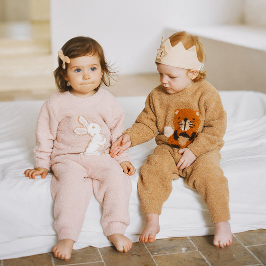 Oak Family Baby Fall/Winter Long Sleeve Pajama Set