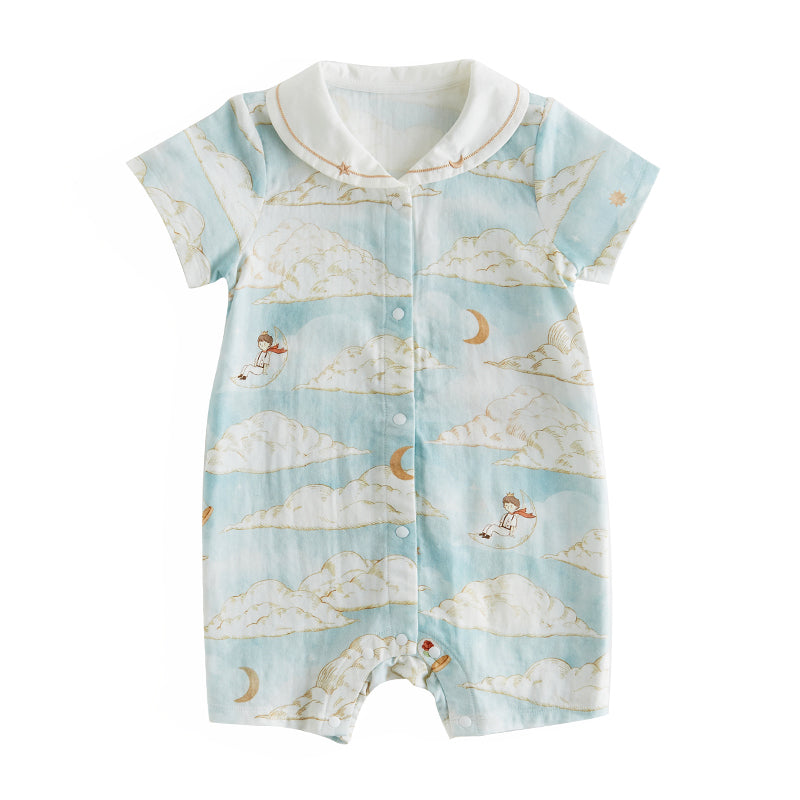 OAK FAMILY Baby Full Month Crawling Clothes Little Prince